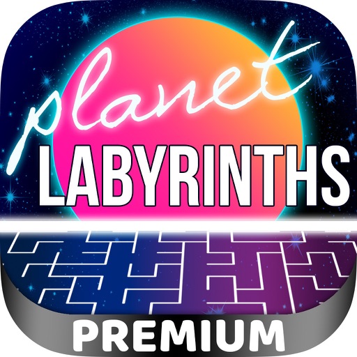 Planet Labyrinth 3D space mazes game – Pro icon