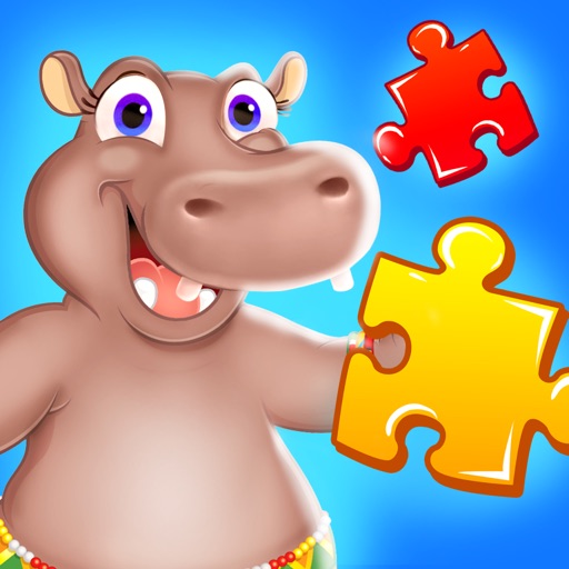 Wild Animal Jigsaw Puzzles for Toddlers iOS App