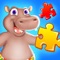 Wild Animal Jigsaw Puzzles for Toddlers