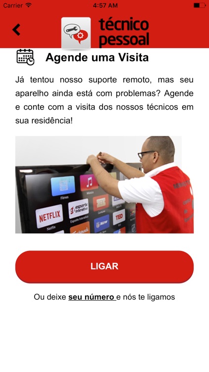 Técnico Pessoal – Ponto Frio