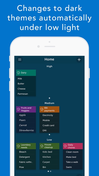 Orderly - To-do Lists, Location Based Reminders screenshot-4