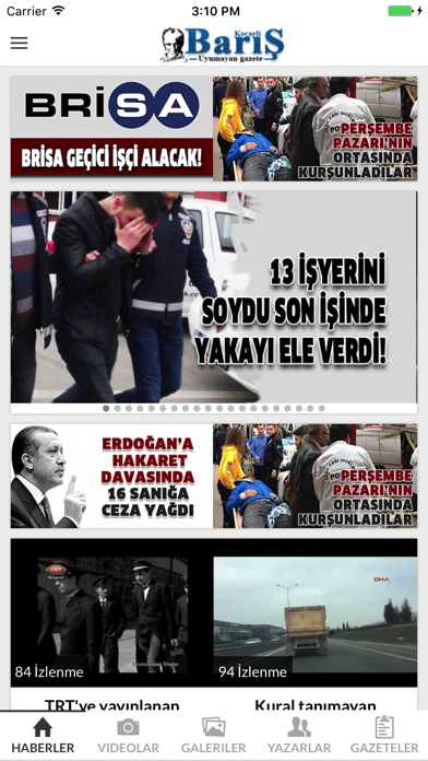 Screenshot #1 pour Kocaeli Barış Gazetesi