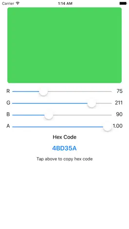 Game screenshot RGB Color App - RGB Value Converter Hex Color Code hack