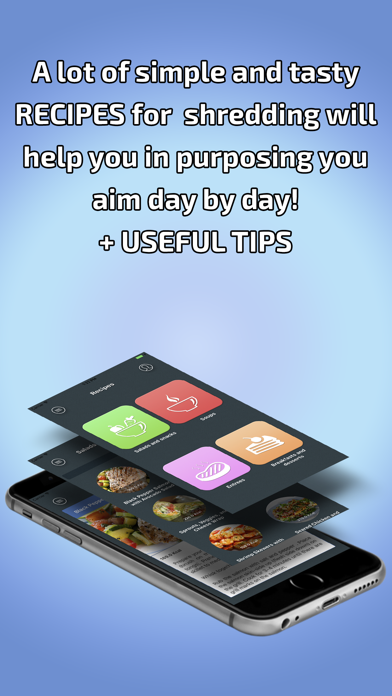 Shred PRO + Nutrition Plan! iPhone screenshot