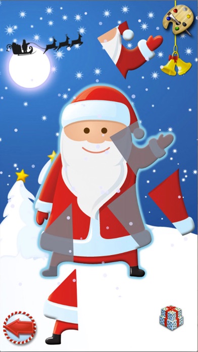 Christmas - Color Your Puzzle and Paint for Kids Screenshot