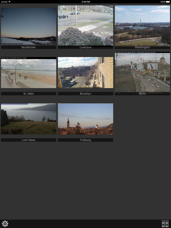 Screenshot #4 pour Webcams Pro - watch your Cams