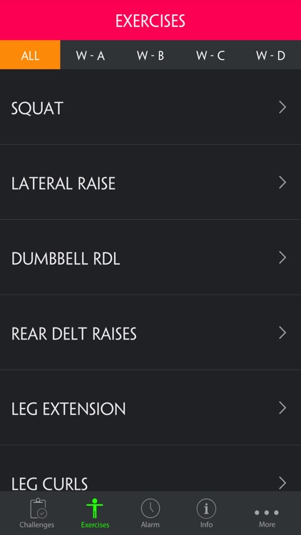 4 Day Superset Split Workout Pro screenshot-3