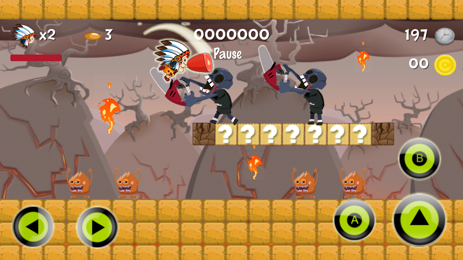 #1. Super Neanderthal : The Heroes Of Run World Game (iOS) 由: Thanh Tran Duy