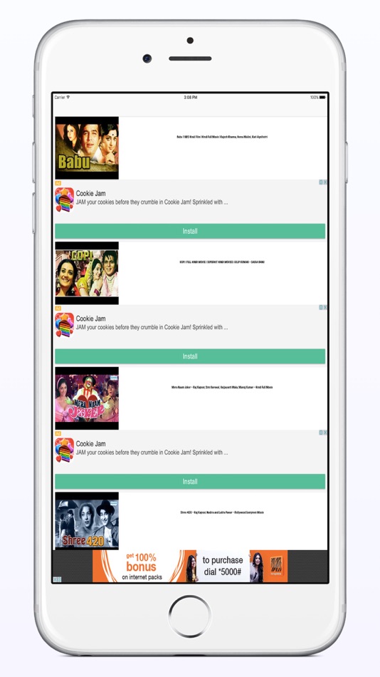 Popular Old Hindi Movies - 1.0 - (iOS)