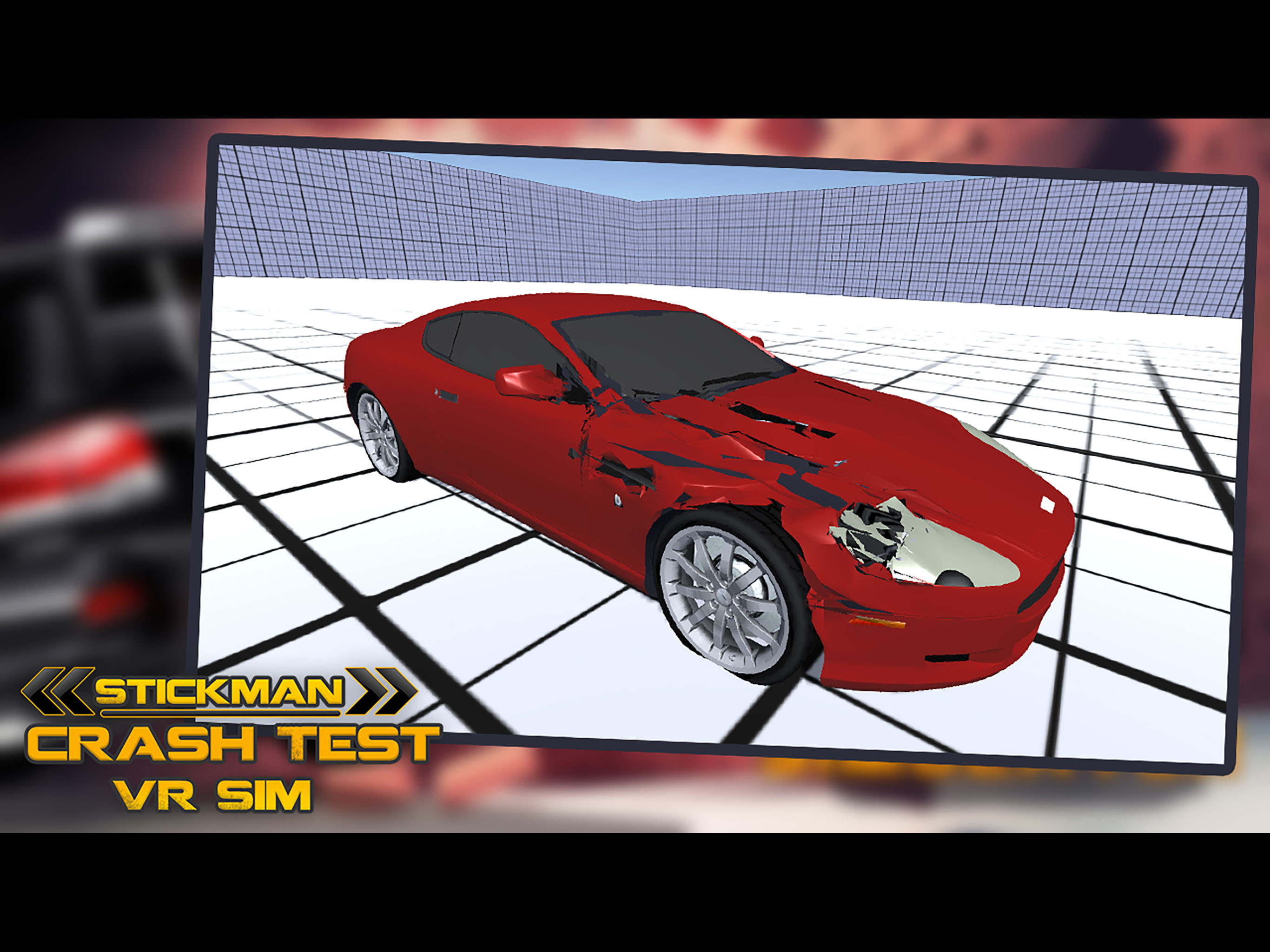 Stickman Crash Test VR Sim