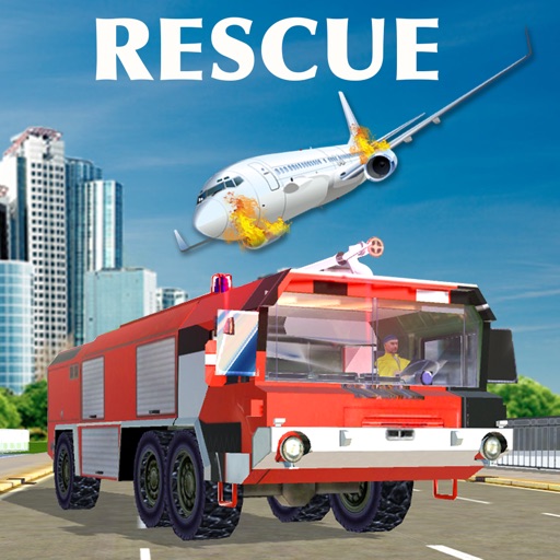 911 Airplane Emergency Rescue Sim 3d icon