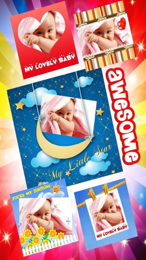 Amazing Baby Photo Frames Pro (HD)(圖4)-速報App