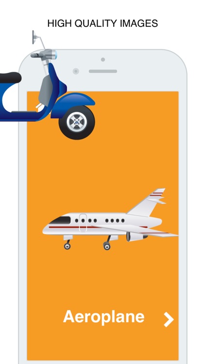 Vehicles Flashcard for babies and preschool Pro