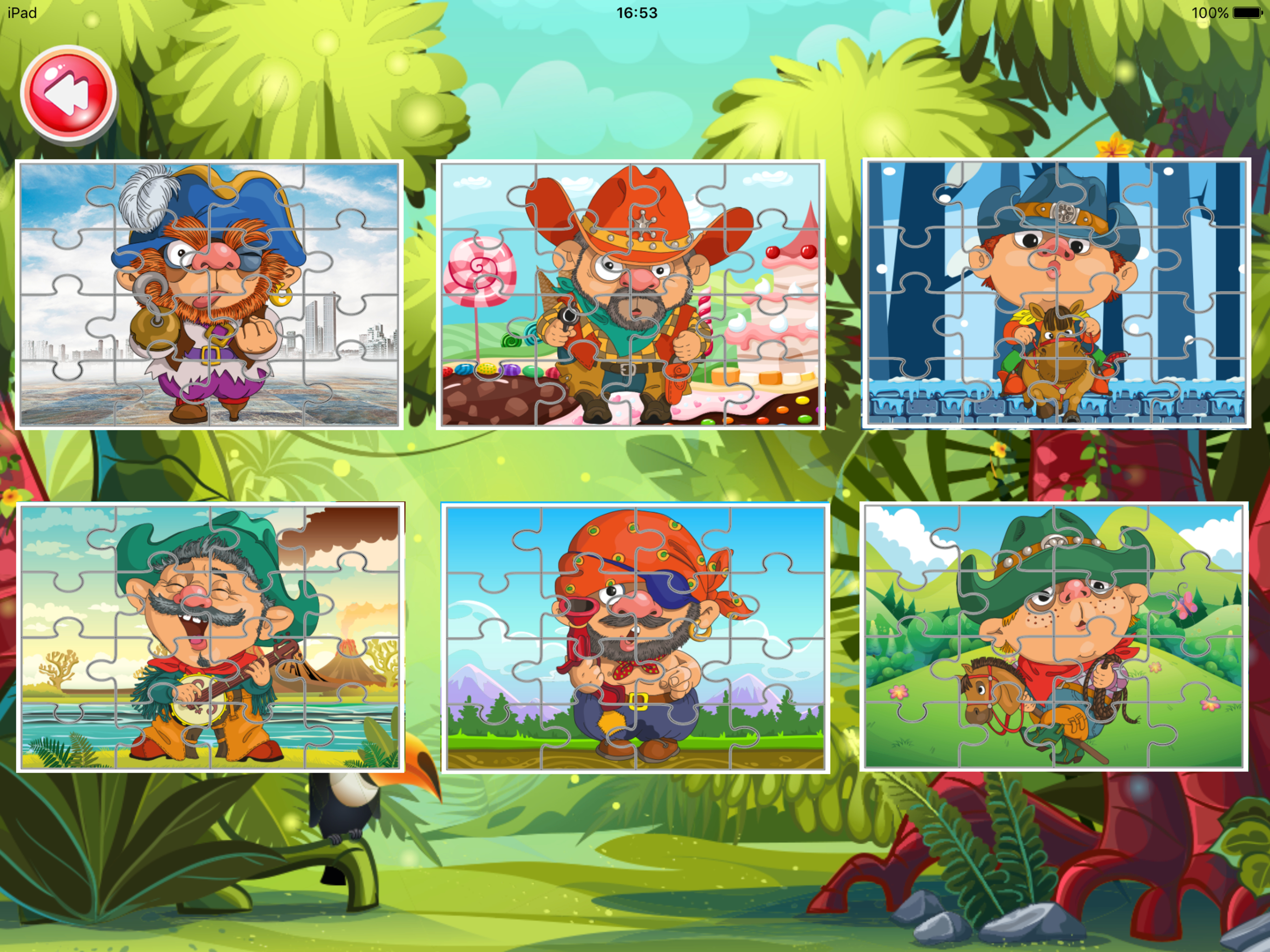 jigsaw puzzle pirates second grade learning games