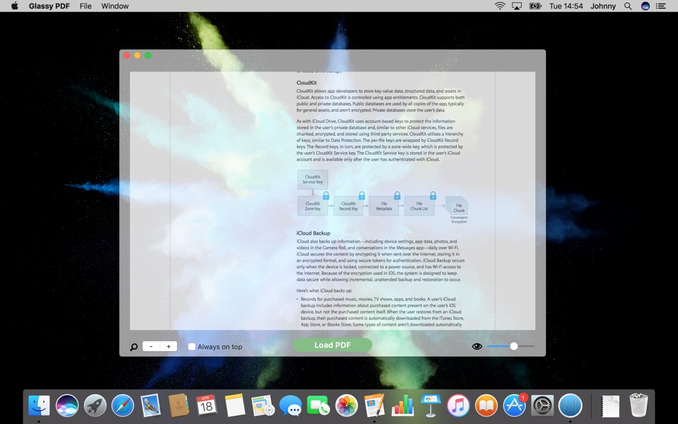 Transparent PDF - 1.1 - (macOS)