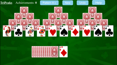 Screenshot #2 pour TriPeaks Solitaire.