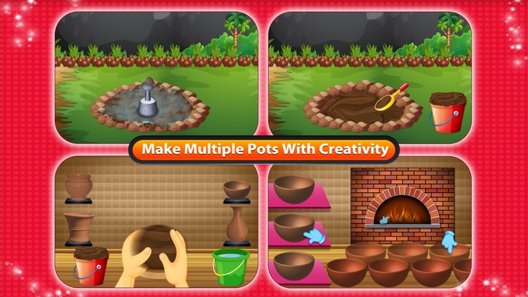 Create the Pottery & Maker- Painting Game