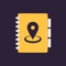 Adress Book for Google Maps gives you a fully customizable address book to use with the Google Maps mobile app
