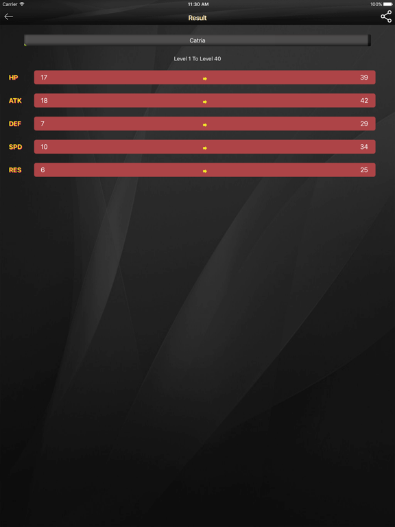 Screenshot #5 pour IV Calculator for Fire Emblem Heroes +