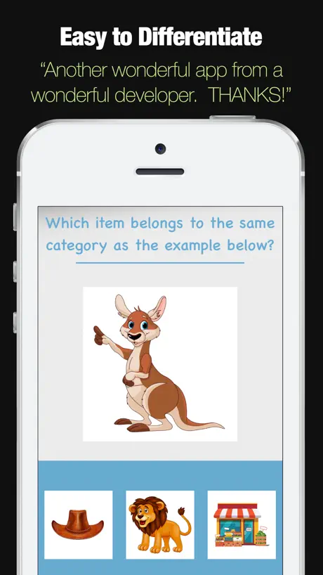 Categories - Categorization Skill Development App