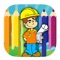 Kids Builder Coloring Page Fun Game Version