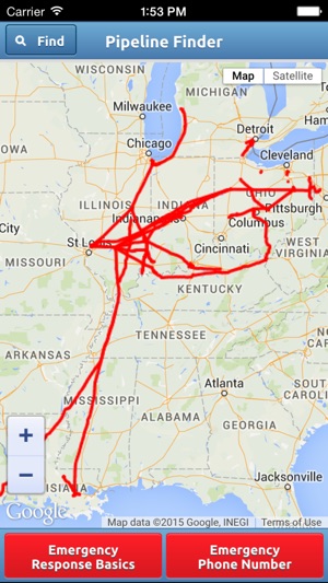 Pipeline Finder