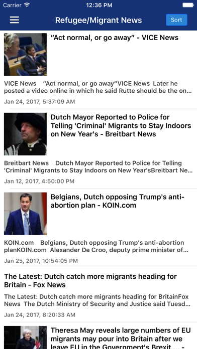 Dutch News in English Screenshot