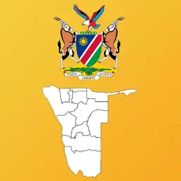 Namibia Region Maps and Capitals app icon