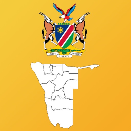 Namibia Region Maps and Capitals icon