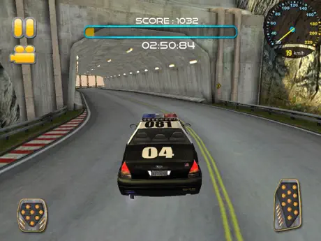 Police Car Chase:Off Road Hill Racing