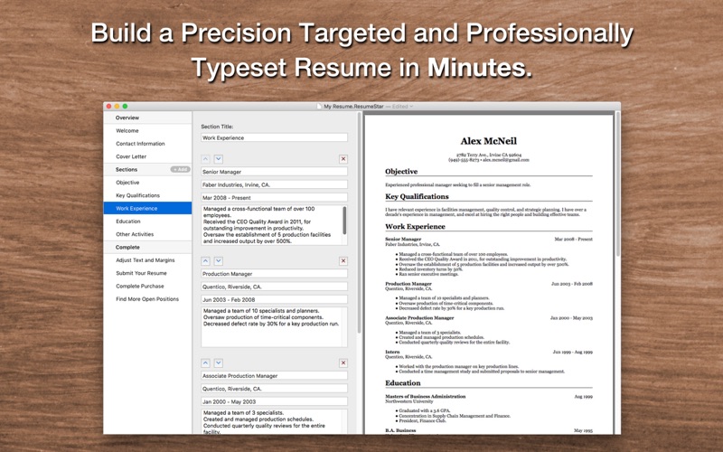 resume star: pro cv designer problems & solutions and troubleshooting guide - 3