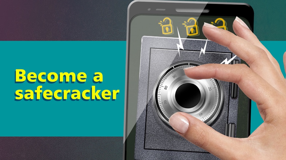 #1. Crack Safe Lock: Hacker Simulator (iOS) Podle: Tayga Games OOO
