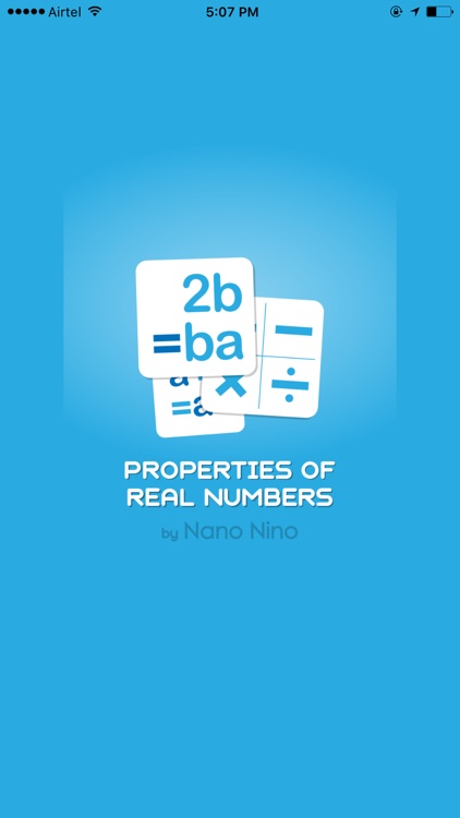 Learn It Flashcards - Properties of Real Numbers