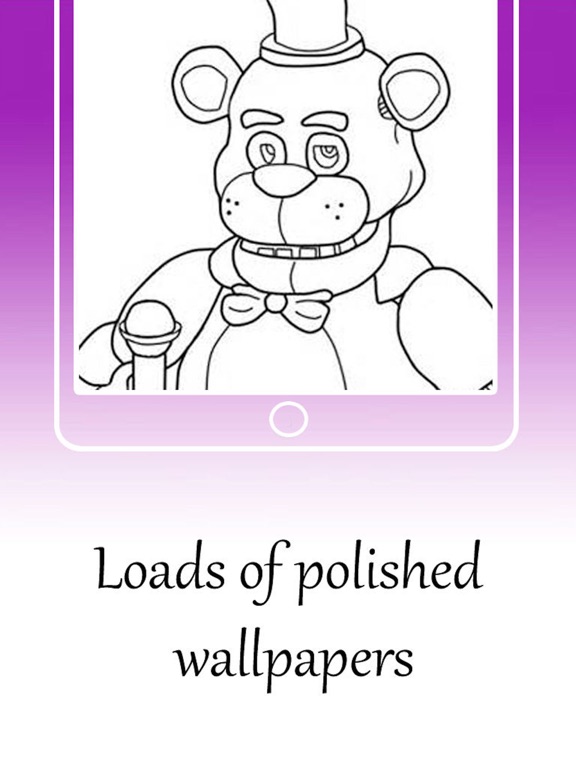 Screenshot #5 pour Coloring Pages Five Nights At Freddy's Edition