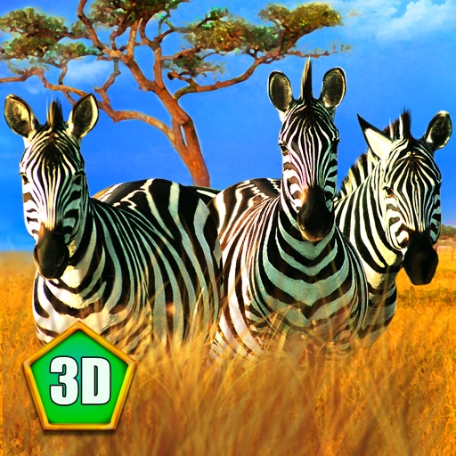 Zebra Family Simulator iOS App