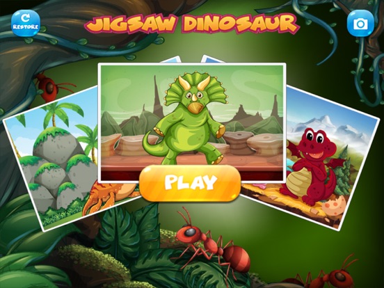 Screenshot #4 pour puzzle de dinosaure réflexion jeux educatif 2 ans