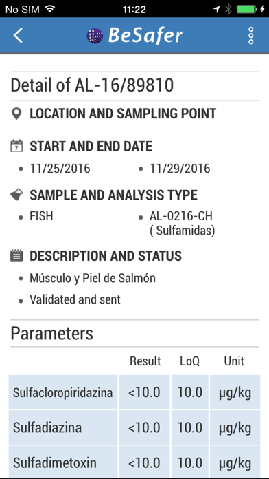 Screenshot 4 of BeSafer App