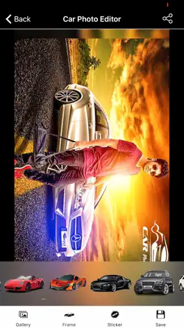 Game screenshot Car Photo Editor 2017-18 apk