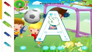 ABC Tracing Alphabet Learning Game for Kids screenshot #1 for iPhone