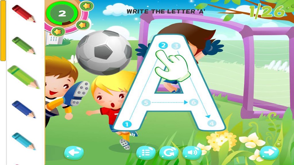 ABC Tracing Alphabet Learning Game for Kids - 1.0 - (iOS)
