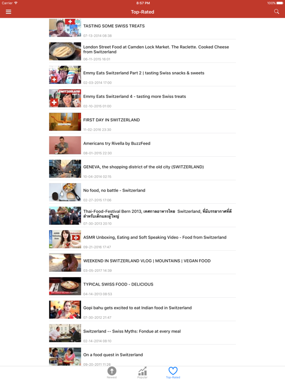 Swiss News English & Radio - Switzerland Today iPad screenshot 4 - News app