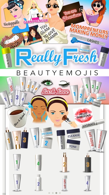 Really Fresh Beauty Emojis