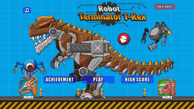 Robot Terminator T-Rex screenshot-4