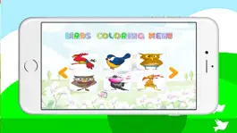 Game screenshot Birds Pictures Coloring Pages For Kids Learning apk