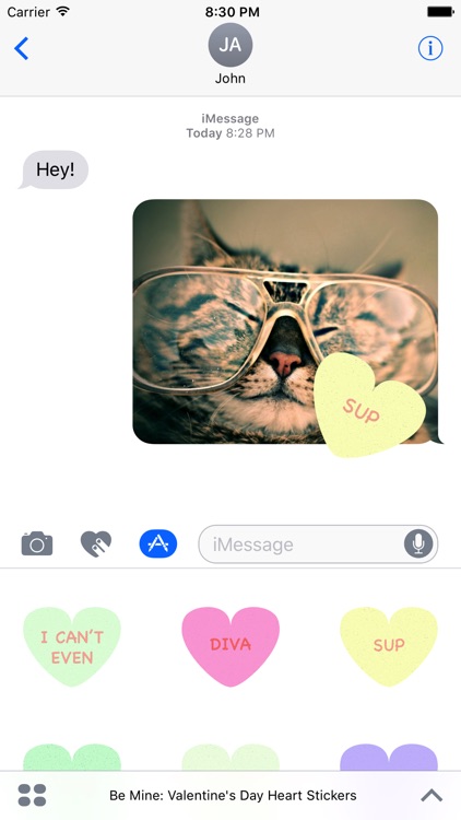 Be Mine: Valentine's Day Heart Stickers