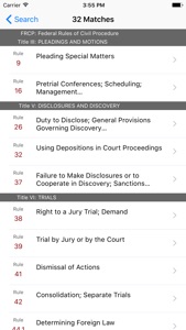 Federal Rules of Civil Procedure (LawStack's FRCP) screenshot #5 for iPhone