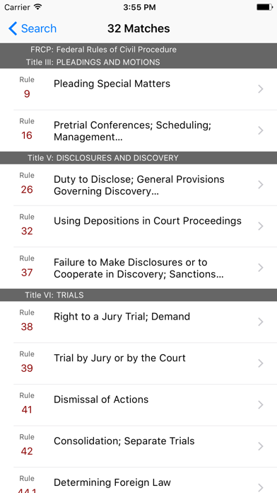 Federal Rules of Civil Procedure (LawStack's FRCP)のおすすめ画像5