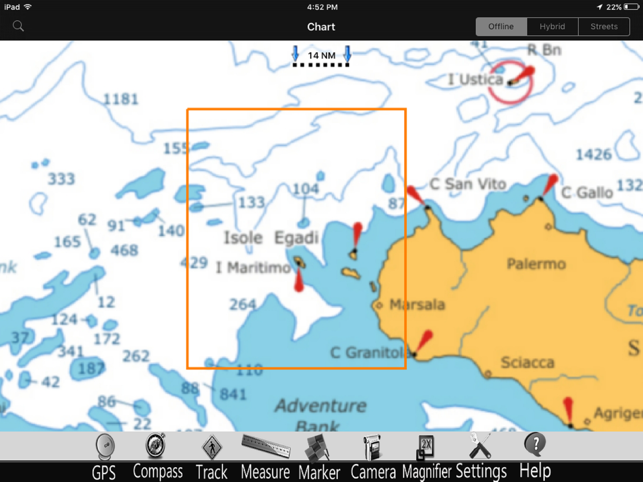 Egadi Is. Nautical Charts Pro(圖5)-速報App