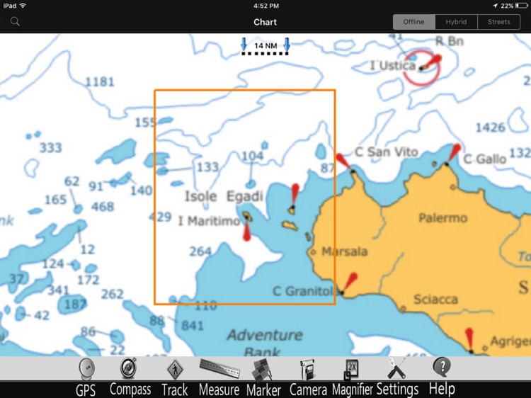 Egadi Is. Nautical Charts Pro screenshot-4
