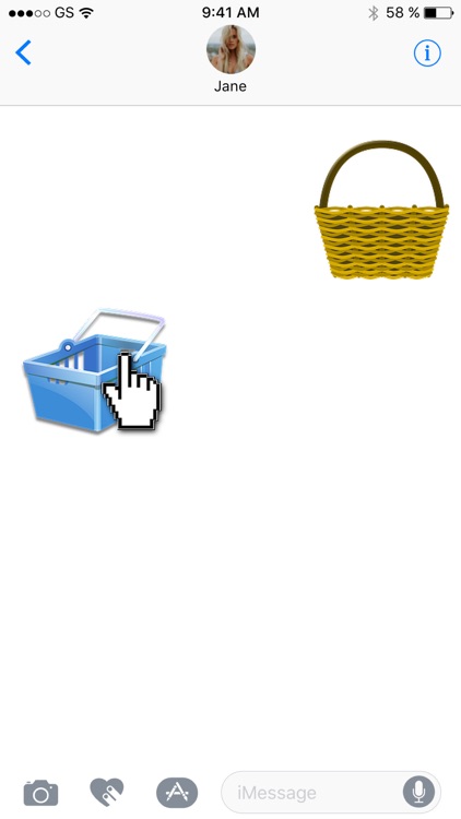Baskets Sticker Pack
